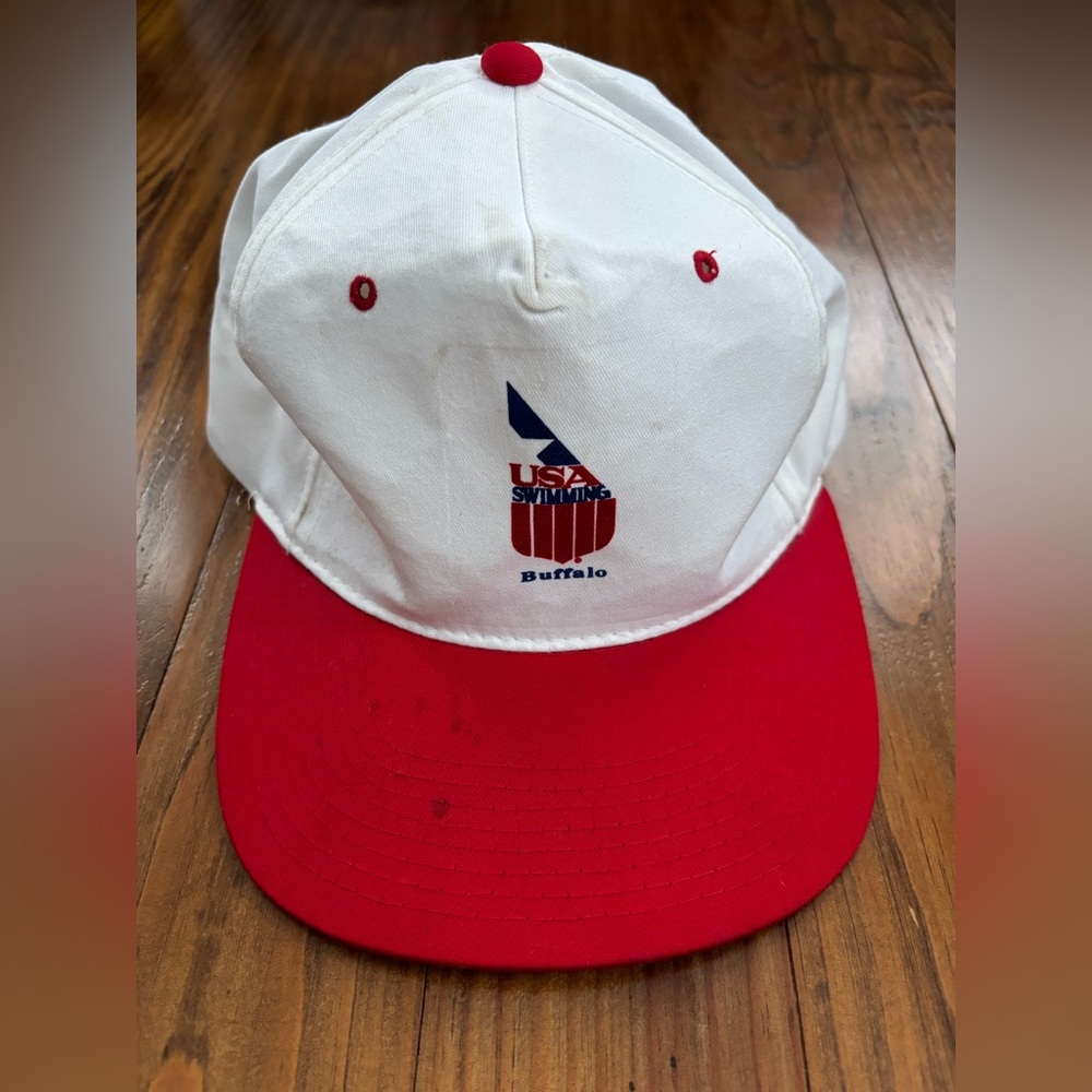 Vintage New Era Olympics USA Swimming Buffalo SnapBack